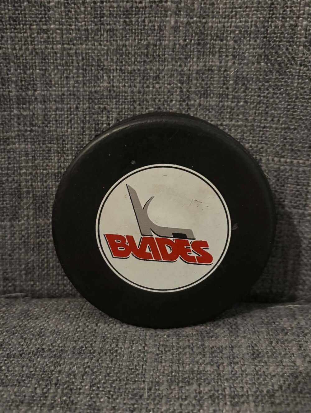 Vintage - New Kansas City Blades International Hockey League (IHL) Hockey Puck